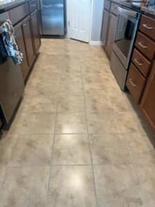 how to clean tile floors