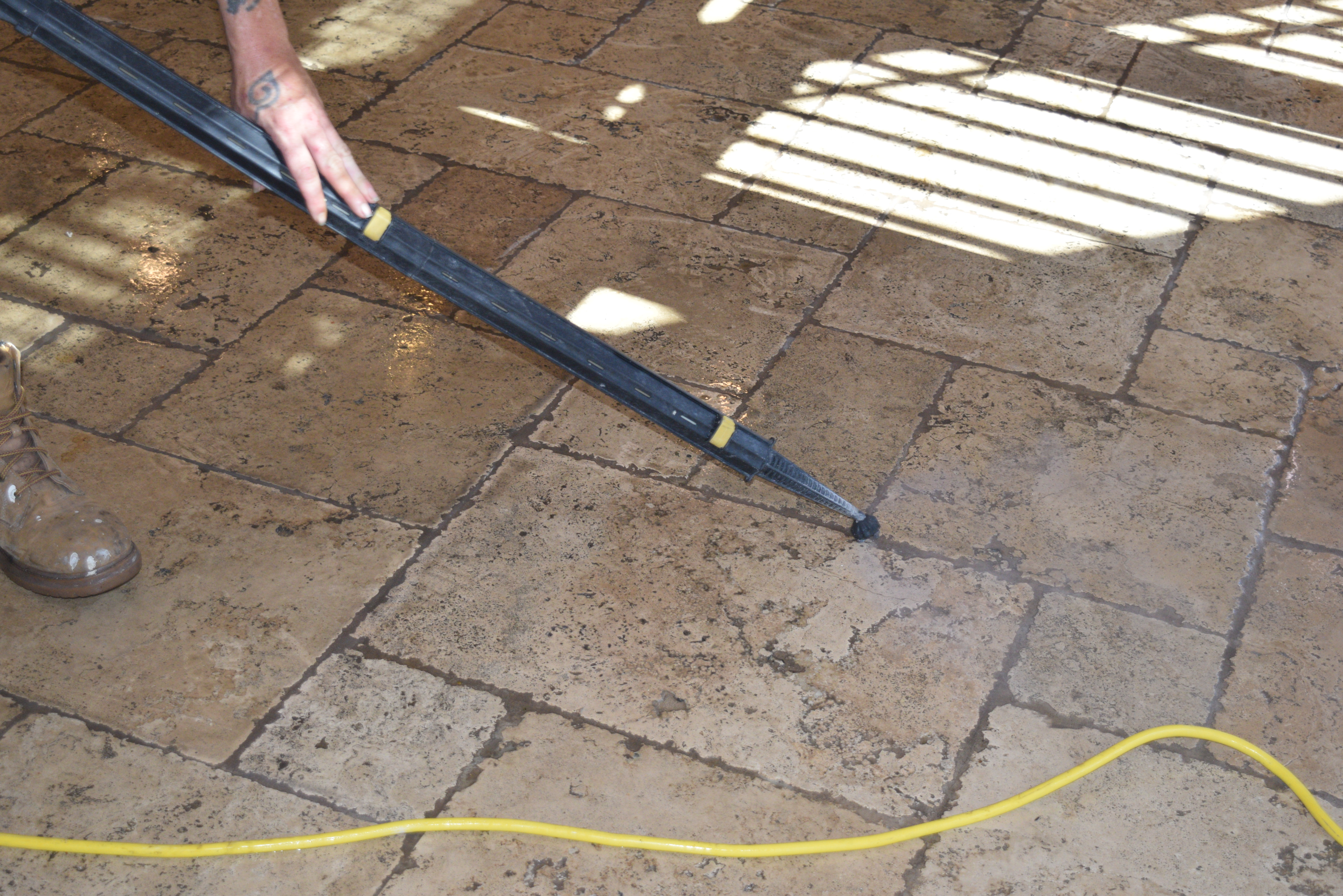 Professional grout sealing and tile cleaning by DirtyGrout in Southwest Florida